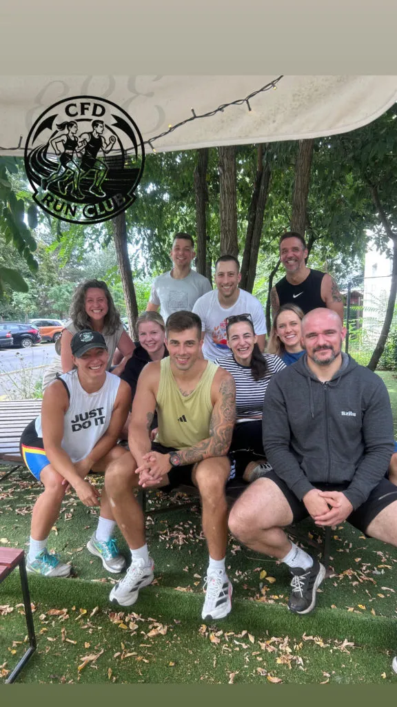 CFD Run Club running in Debrecen